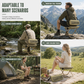 🏕️Draagbaar opvouwbaar krukje, rugzak, lichtgewicht outdoor-kampeerstoel en multifunctionele schoudertas