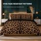🛏️🐆 Dekbedovertrek met luipaardprint | Inclusief bijpassende kussenslopen