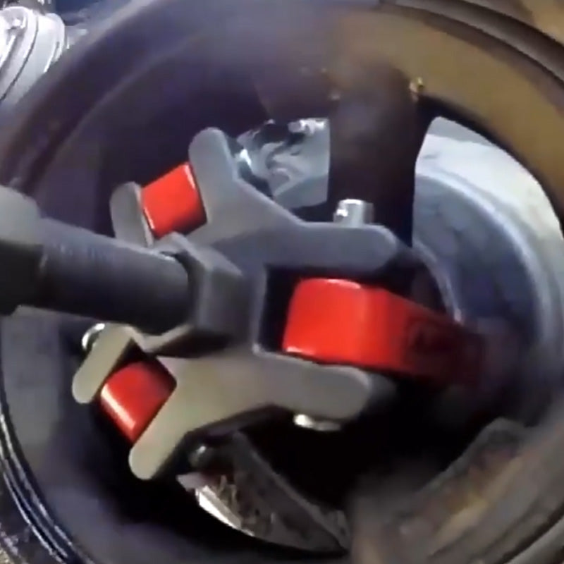 🔧 3-klauwige poelieverwijderaar: gehard staal, stevige grip, veroorzaakt geen schade, voor reparatie van krukassen en motoren