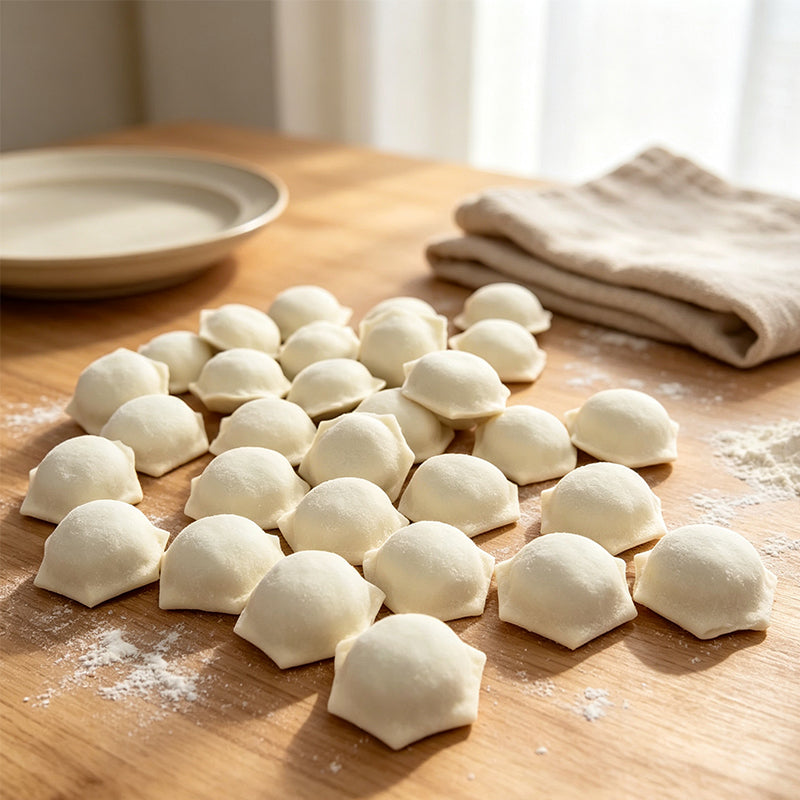 🥟 Quick Dumpling Maker met 37 vakjes – Maak 37 dumplings tegelijk