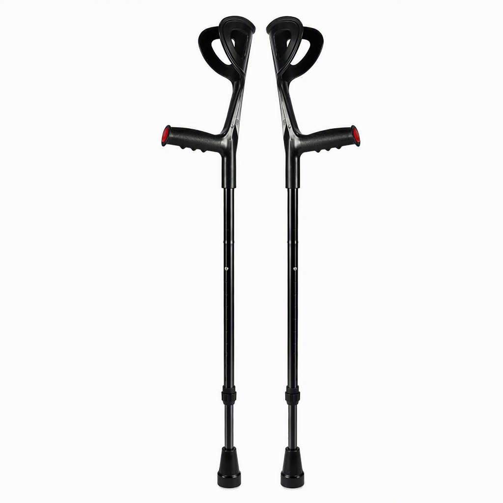 📢📢50% KORTING⏰Opvouwbare onderarmkrukken – Antislip & mobiliteitshulpmiddel ✨💪