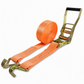 🧰Extra stevige ratelband voor het vastzetten van lading, met spanner en dubbele haken, voor het vastzetten van bagage in auto’s en vrachtwagens