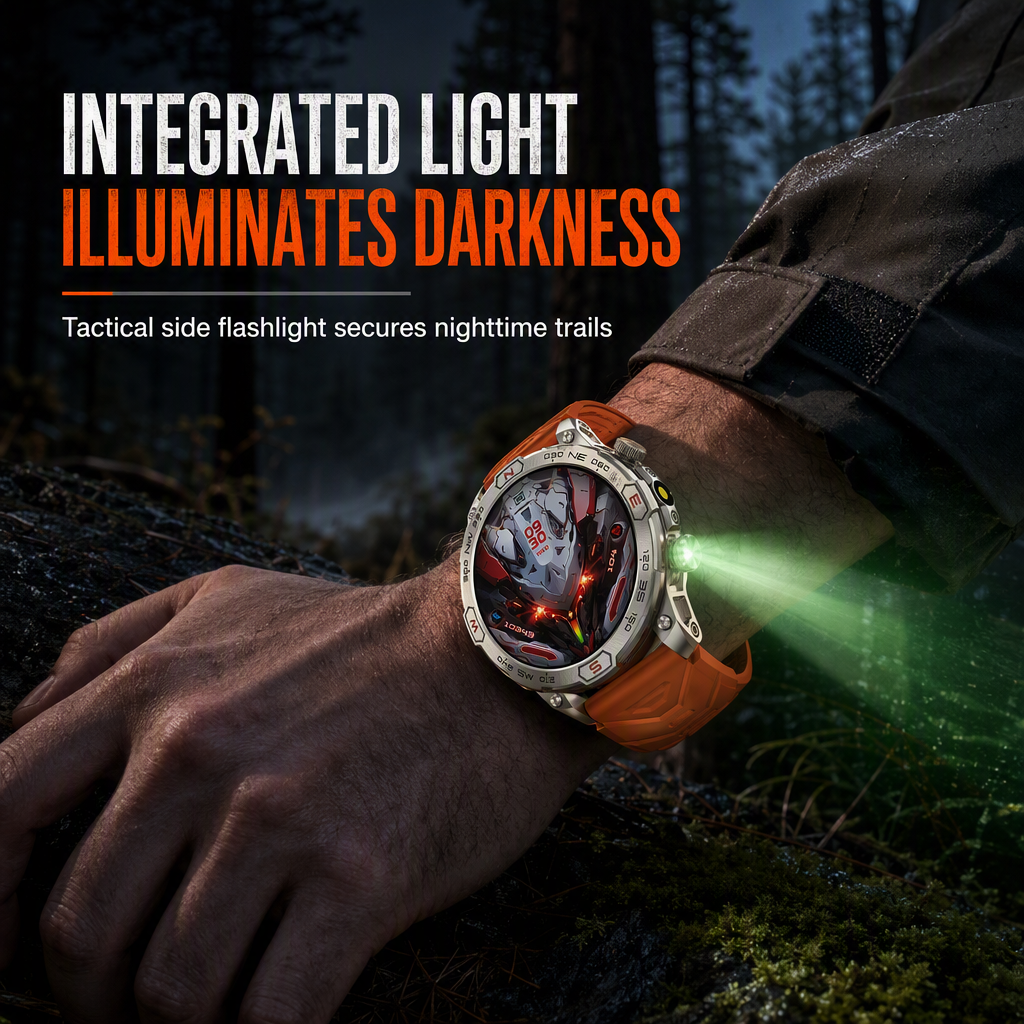 ⌚️Robuust smartwatch met Bluetooth-bellen en gezondheidsmonitor