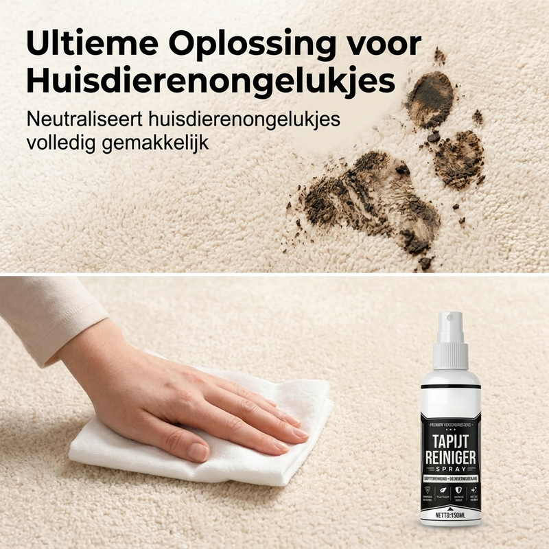 🧱 Dieptereinigende Tapijtreiniger Spray