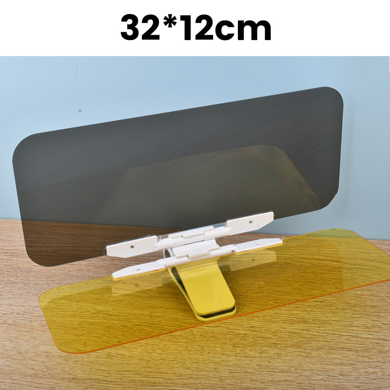 🚗🕶️ 50% KORTING! Nooit meer verblind door zon of grootlicht! Deze anti-verblindingszonneklep met dubbel lenssysteem (dag/nacht) houdt je ogen veilig en gefocust – universeel & clip-on!