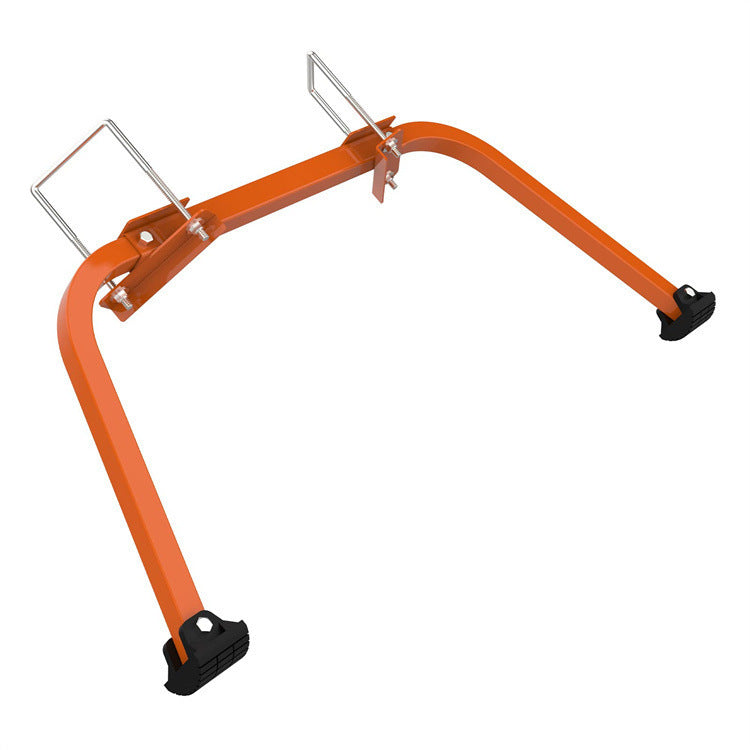💪Dakhaakjes van aluminiumlegering voor ladderstabilisatie, met stabilisatiestang voor rechte ladders