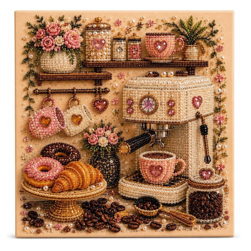 💎✨Creative Escape Diamond Art-set – Nauwkeurig gesneden glinsterende steentjes, een ontspannende hobby zonder scherm en een prachtige kamerdecoratie – Een attent cadeau voor knutselfanaten 🖼️