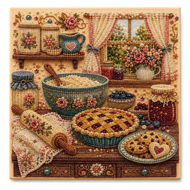 💎✨Creative Escape Diamond Art-set – Nauwkeurig gesneden glinsterende steentjes, een ontspannende hobby zonder scherm en een prachtige kamerdecoratie – Een attent cadeau voor knutselfanaten 🖼️