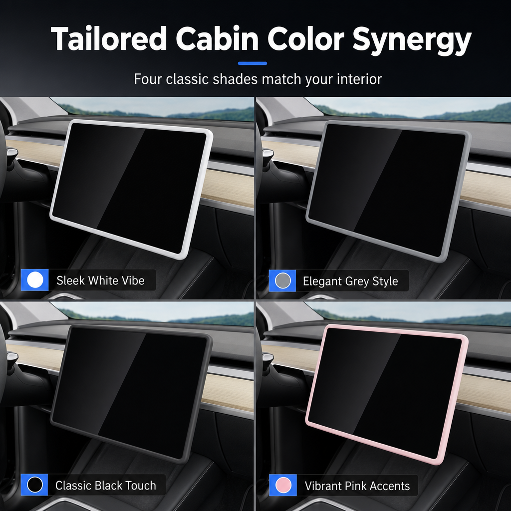⏳Limited-time 50% off⏰Silicone Center Display Protective Cover for 3 & Y Series🚗🖥️🛡️