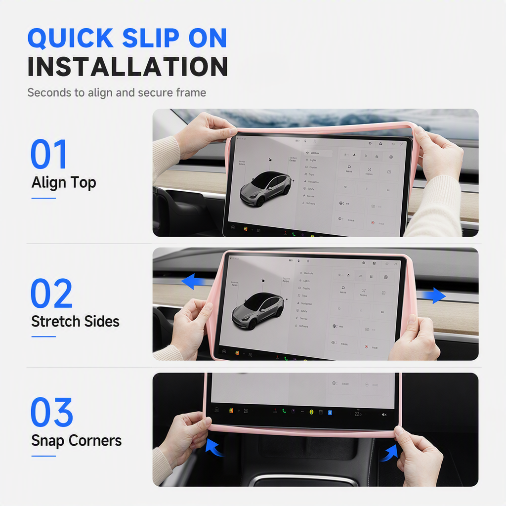⏳Limited-time 50% off⏰Silicone Center Display Protective Cover for 3 & Y Series🚗🖥️🛡️