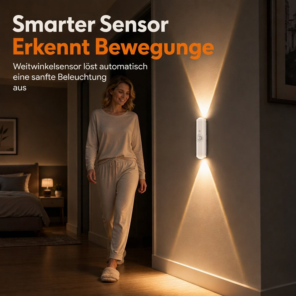 💡 Koop 1 krijg 1 gratis🚶 Magnetische slimme bewegingssensor met RGB-verlichting – Aanpasbare sfeer ✨