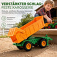 🚜✨Grote speelgoedset voor kinderen: boerderijtractor met aanhanger en accessoires, een op wrijving werkend en op afstand bestuurbare bouwvoertuig voor jongens