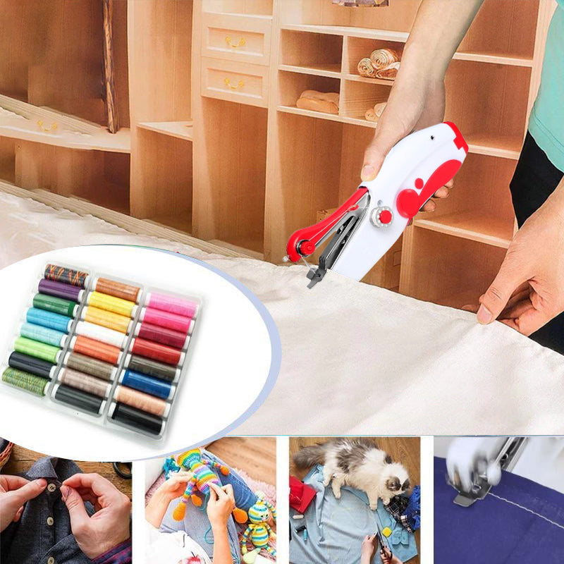 🧶🧵Mini draagbare handnaaimachine