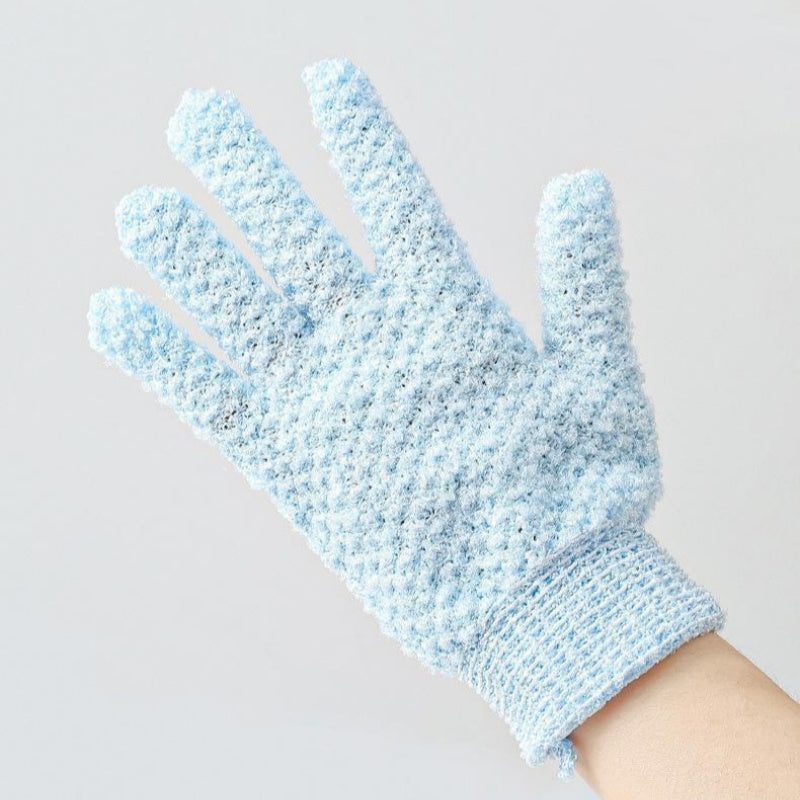 💙🌸 50% KORTING! Van doffe huid naar stralende teint – deze exfoliërende badhandschoenen met vijf vingers verwijderen dode cellen en zorgen voor een luxe schuimlaag!