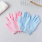 💙🌸 50% KORTING! Van doffe huid naar stralende teint – deze exfoliërende badhandschoenen met vijf vingers verwijderen dode cellen en zorgen voor een luxe schuimlaag!
