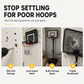 🏀Speelset met aan de muur te bevestigen, opvouwbare basketbalring voor kinderen, zonder boren, voor binnen en buiten