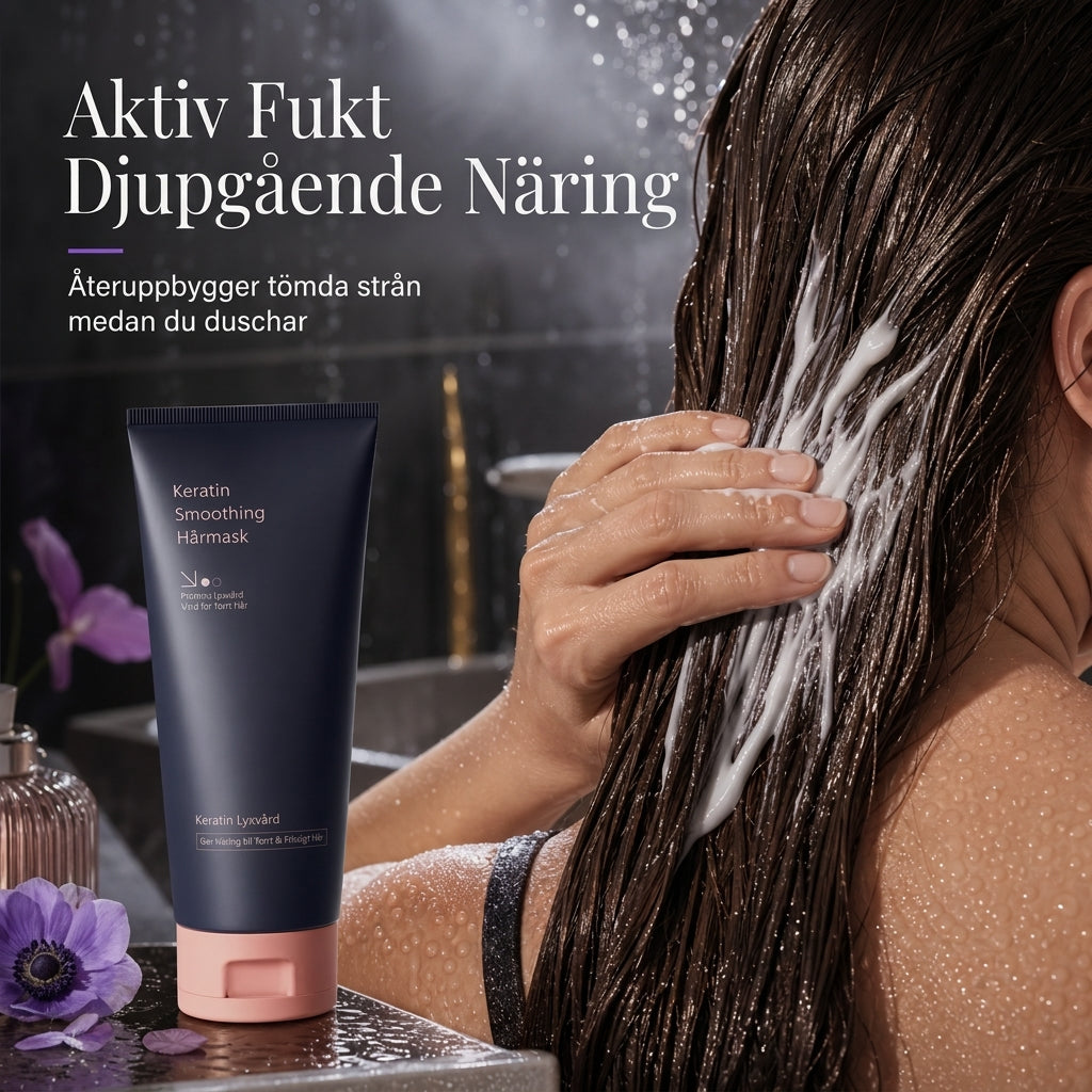 🧼 50 % KORTING 💇 Keratine-gladmakend haarmasker 320 ml Voedende en herstellende behandeling voor droog, kroezig en beschadigd haar 🧴