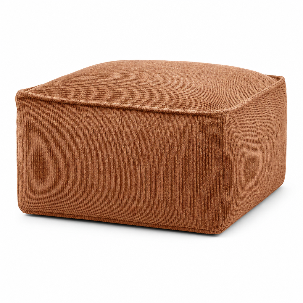 📢 50% KORTING! 🧺 Opberghoes voor poef – Grote ritssluiting, wasbaar & 45x45x23 cm ✨