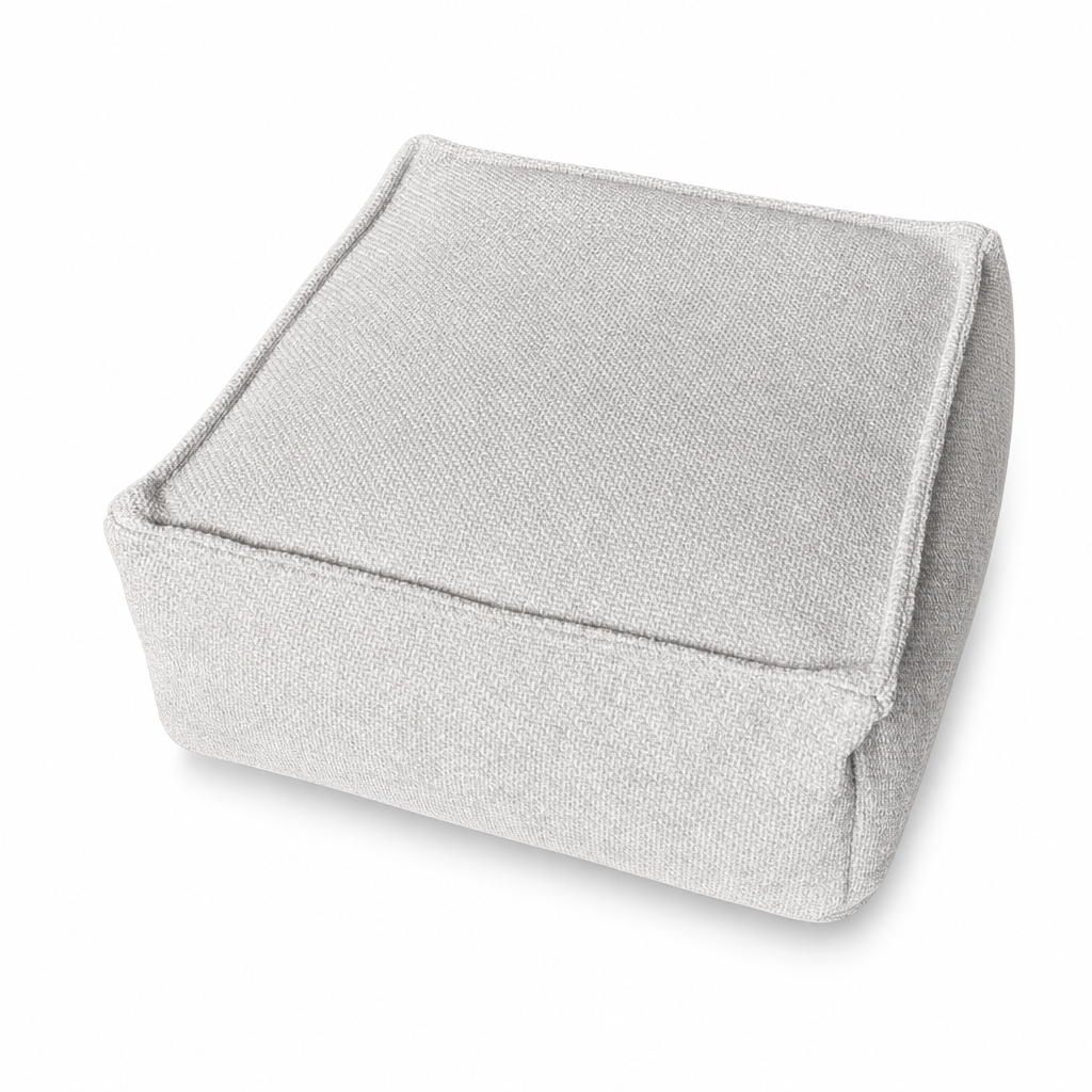 📢 50% KORTING! 🧺 Opberghoes voor poef – Grote ritssluiting, wasbaar & 45x45x23 cm ✨