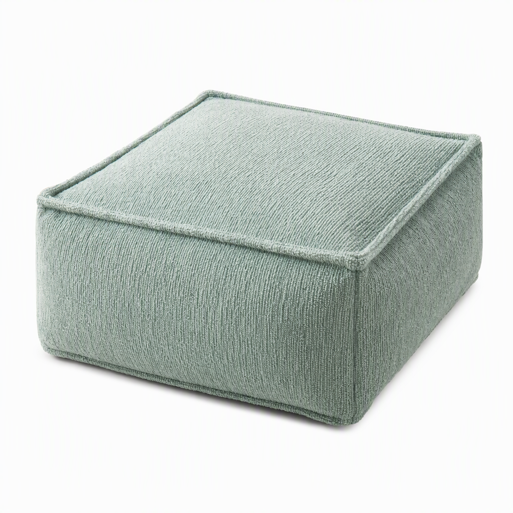 📢 50% KORTING! 🧺 Opberghoes voor poef – Grote ritssluiting, wasbaar & 45x45x23 cm ✨