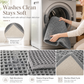 🧼Antislip, waterabsorberende badkamermat met wafelstructuur