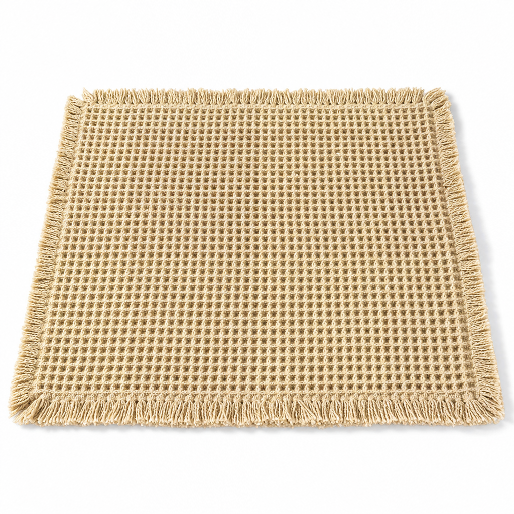 🧼Antislip, waterabsorberende badkamermat met wafelstructuur