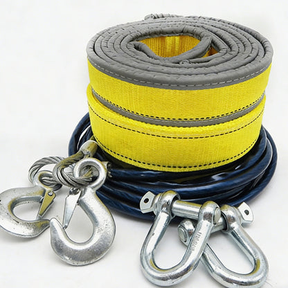 🧰🚗4-tons sleepkabel met U-vormige schakels