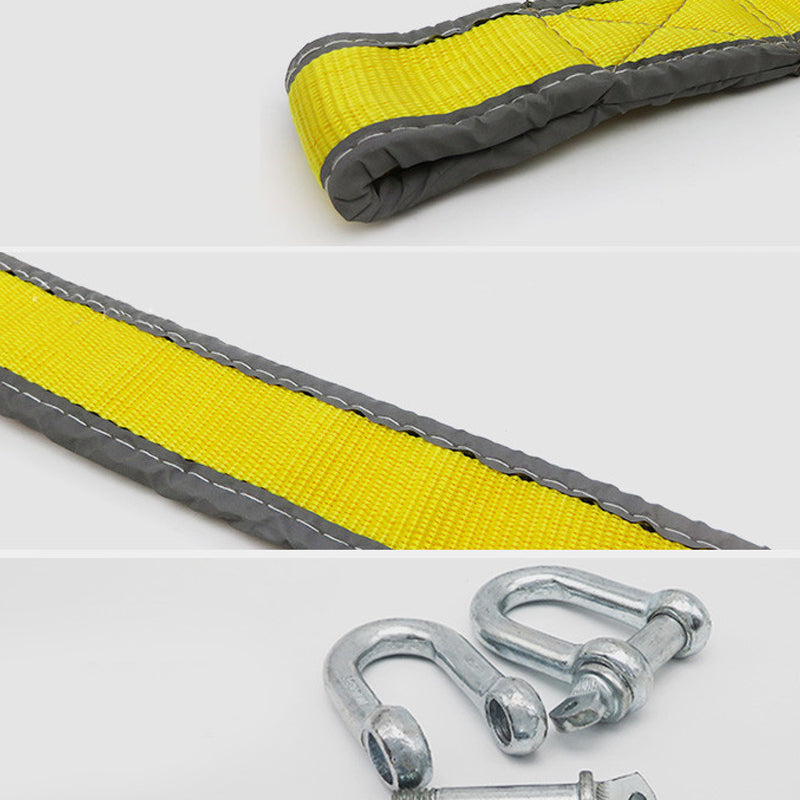🧰🚗4-tons sleepkabel met U-vormige schakels
